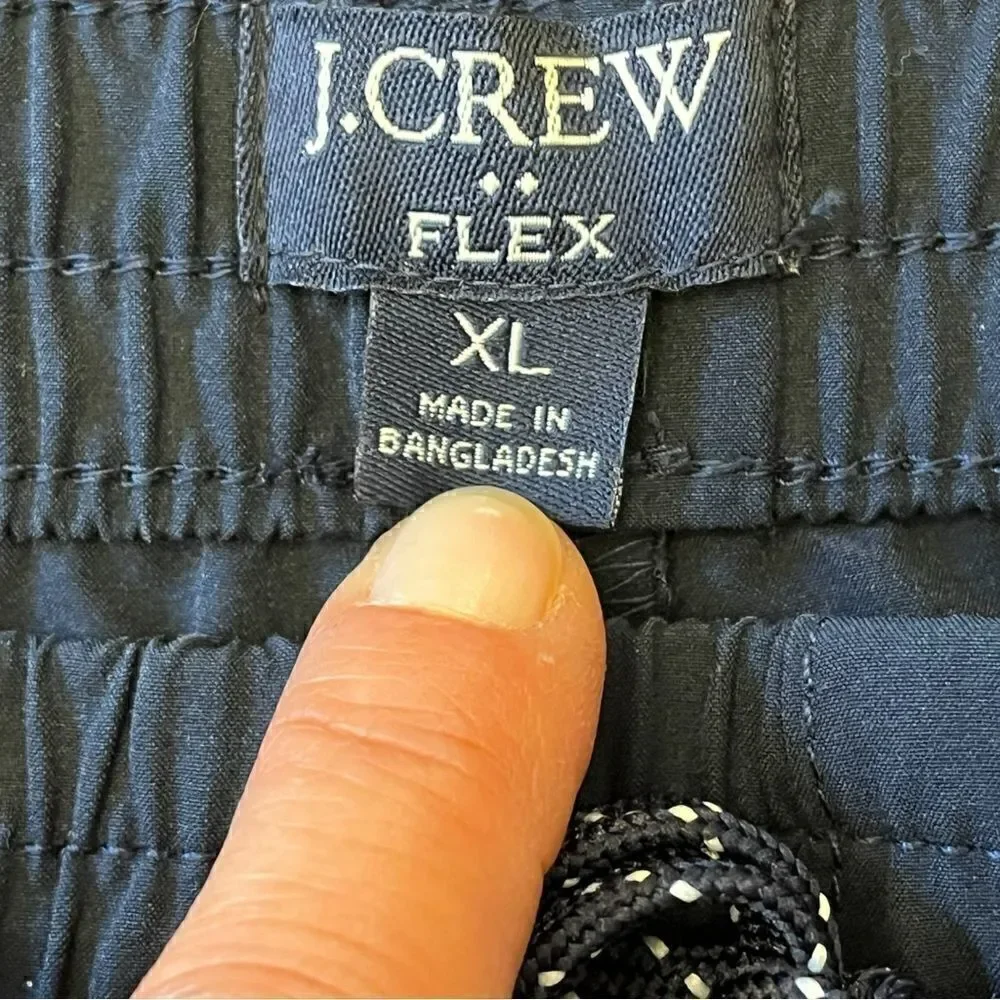 Mens’ J. Crew Swim Trunks Size XL